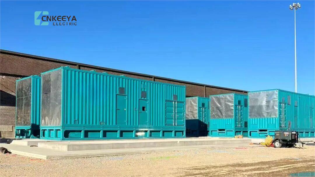 CNKEEYAs egenutvecklade 13,8 kV laddningsskåp har framgångsrikt installerats i det amerikanska datacentret