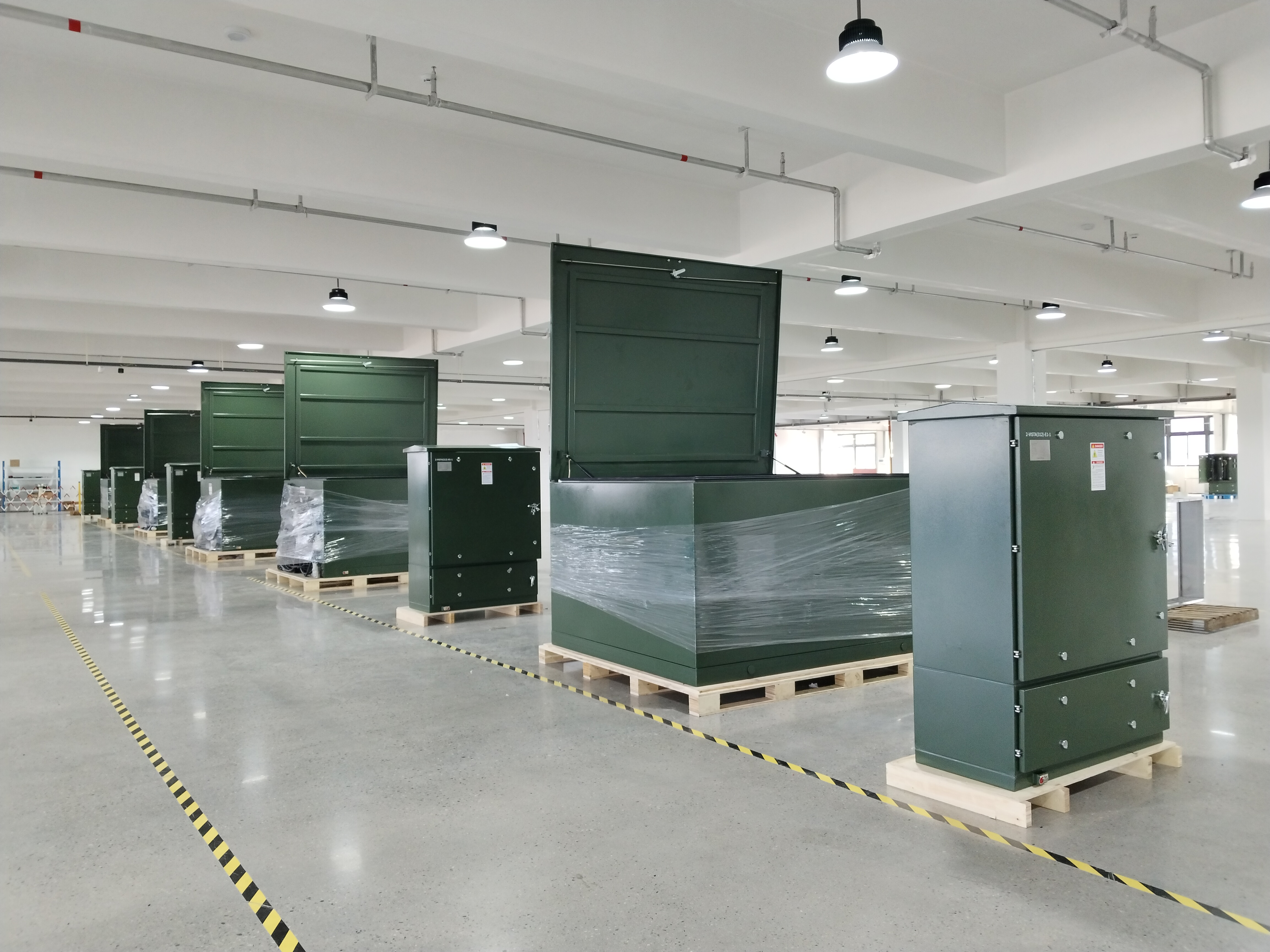 Igång med en storslagen start! CNKEEYA Electrics underjordiska skåp kompletta set skickas till Ohio Data Center Project i USA